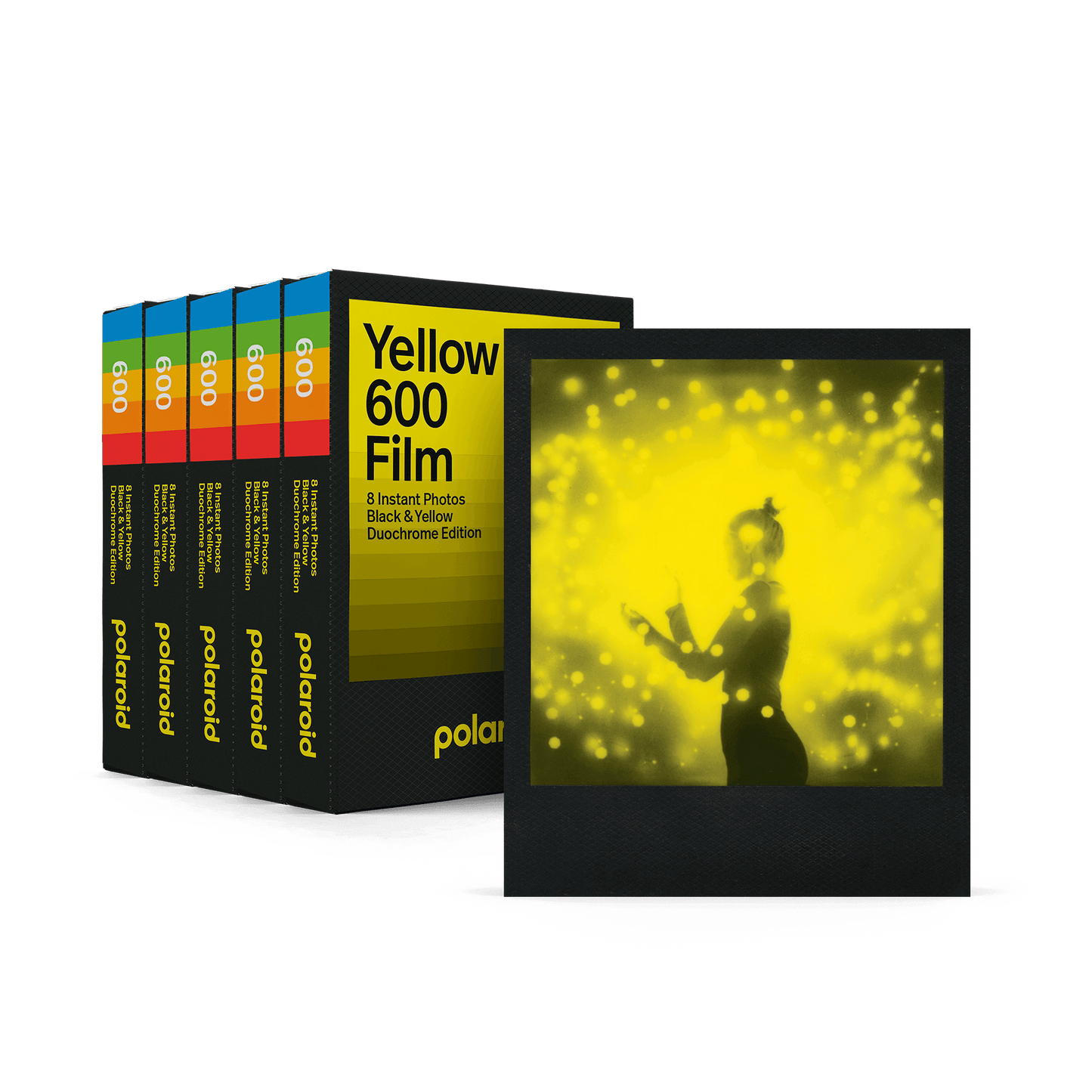 Duochrome film for 600 - Black & Yellow Edition Five Pack