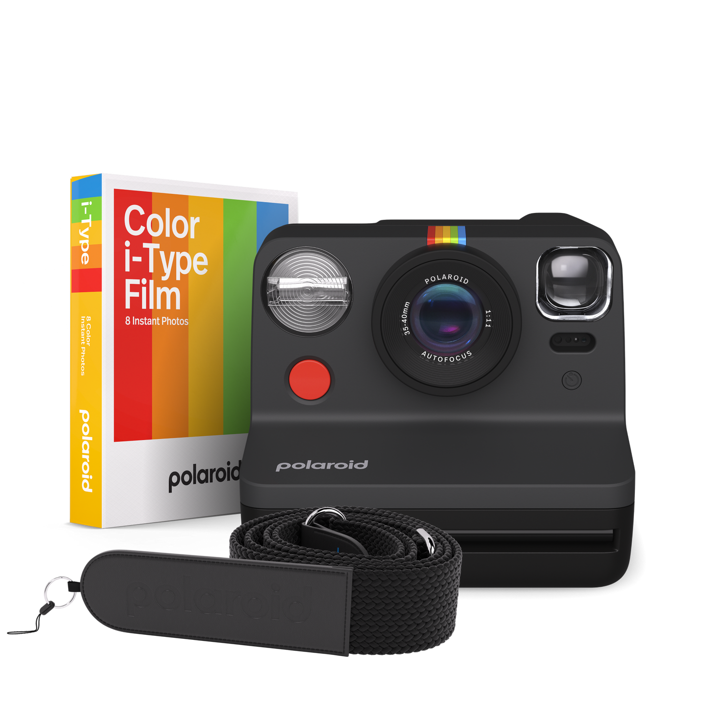 Polaroid Now Generation 2 & Shoulder Strap Set