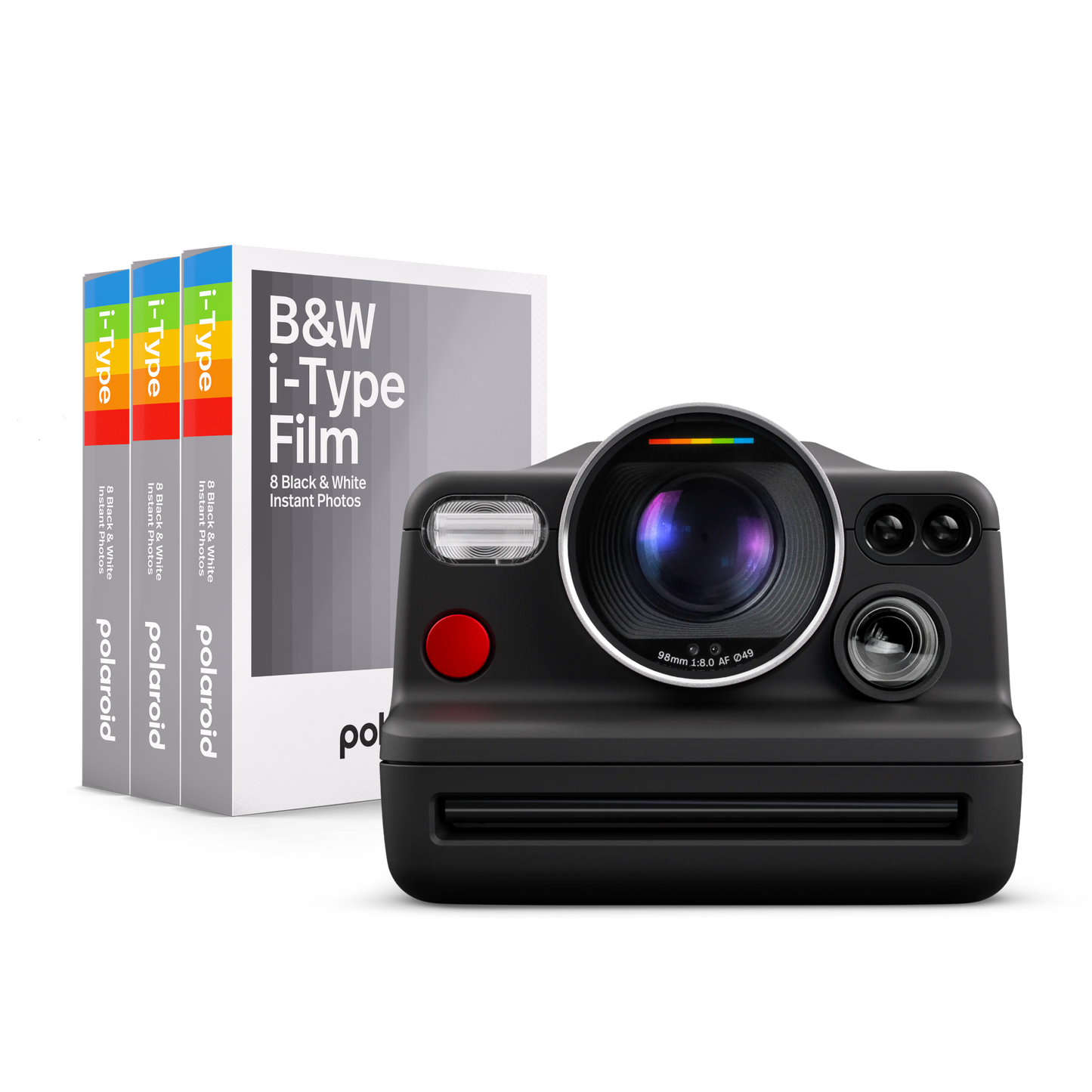 Polaroid I-2 and B&W i-Type Film 3 Pack