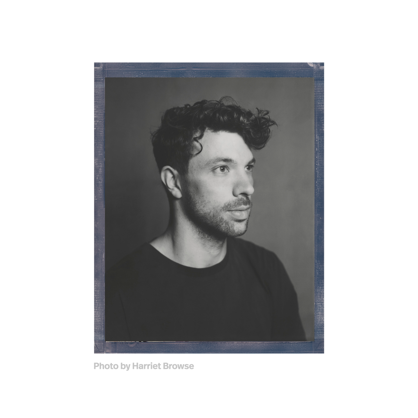 Polaroid 8x10 Black & White Photo