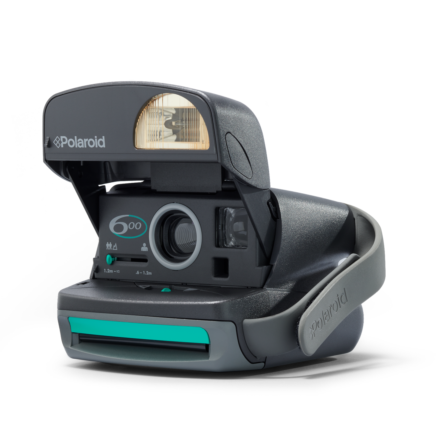 Polaroid 600 Round Instant Camera Angle view