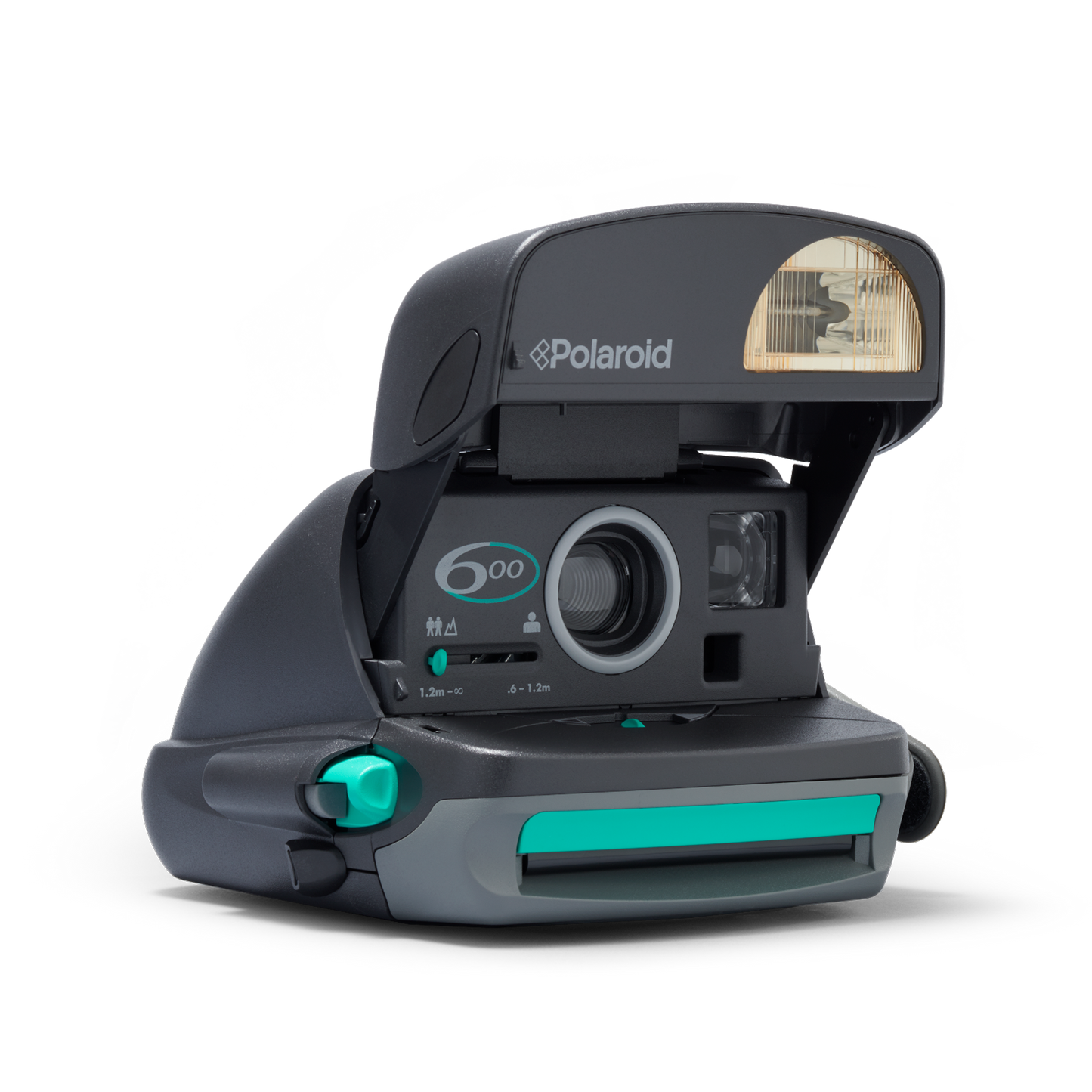 Polaroid 600 Round Instant Camera Angle view