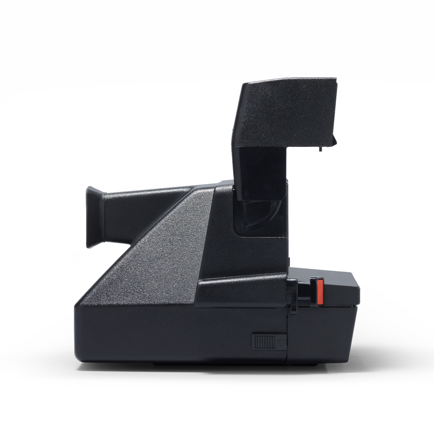 Black Polaroid Square 600 Instant Camera Side view