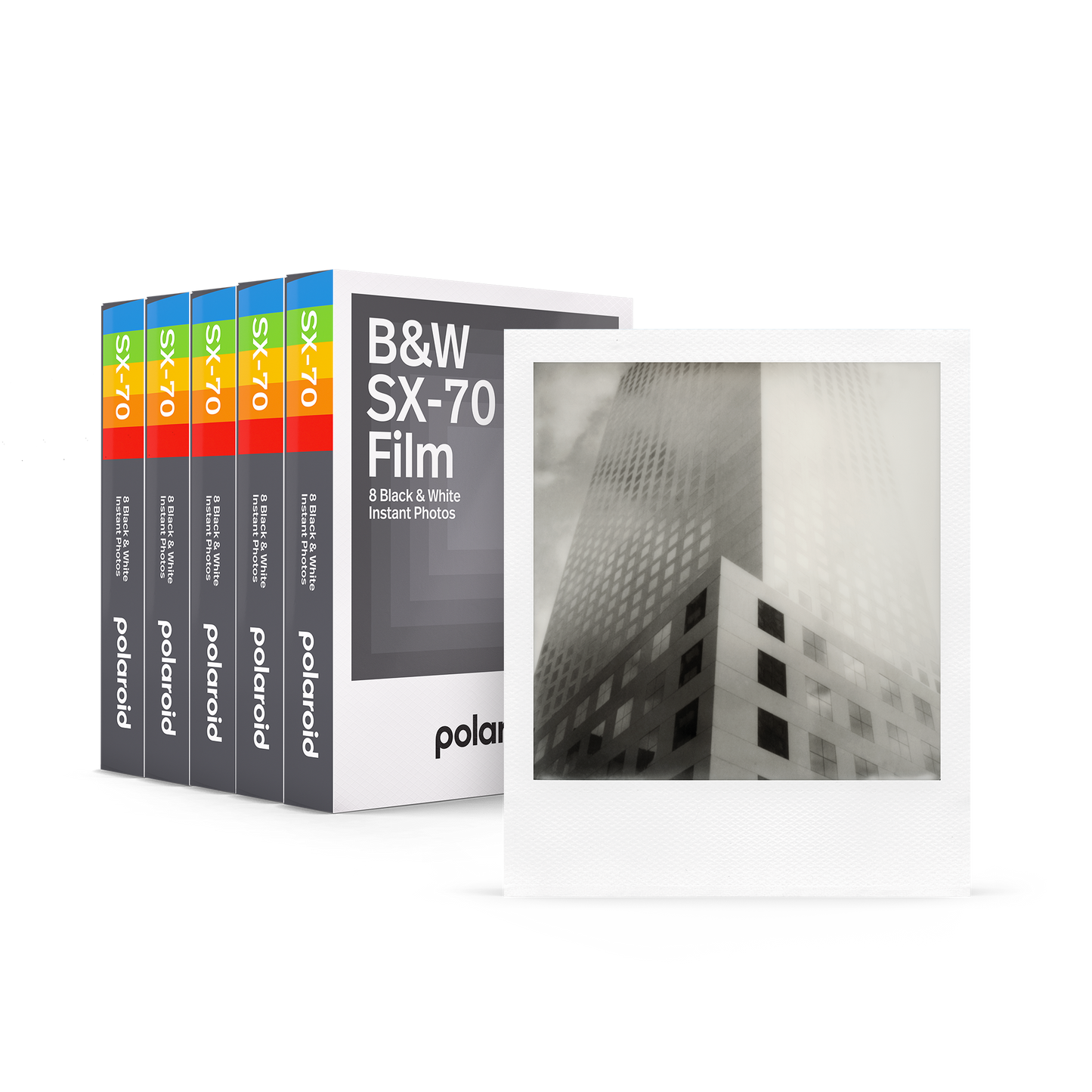 B&W SX-70 Film Five Pack