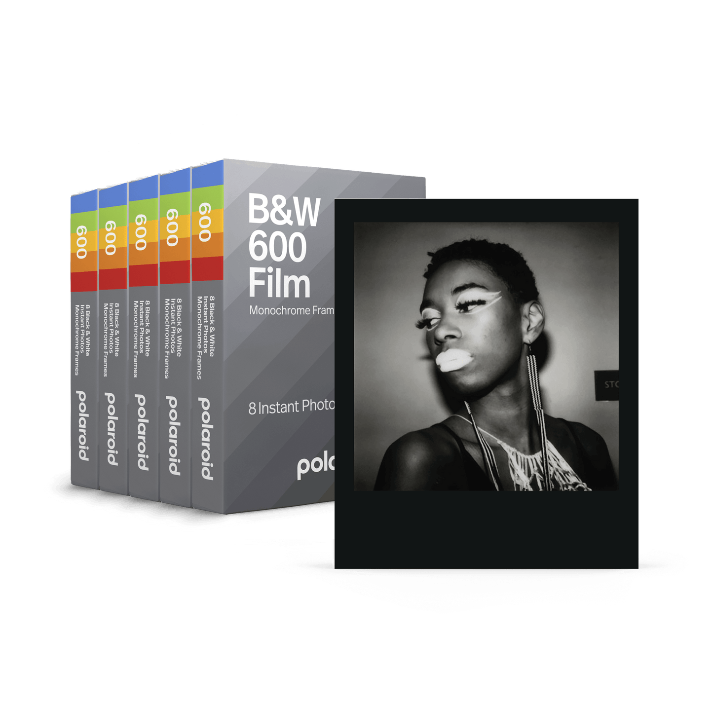 B&W 600 Film - Monochrome Frames Five Packs