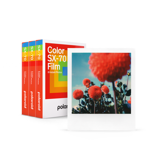 Color SX-70 Film Triple Pack