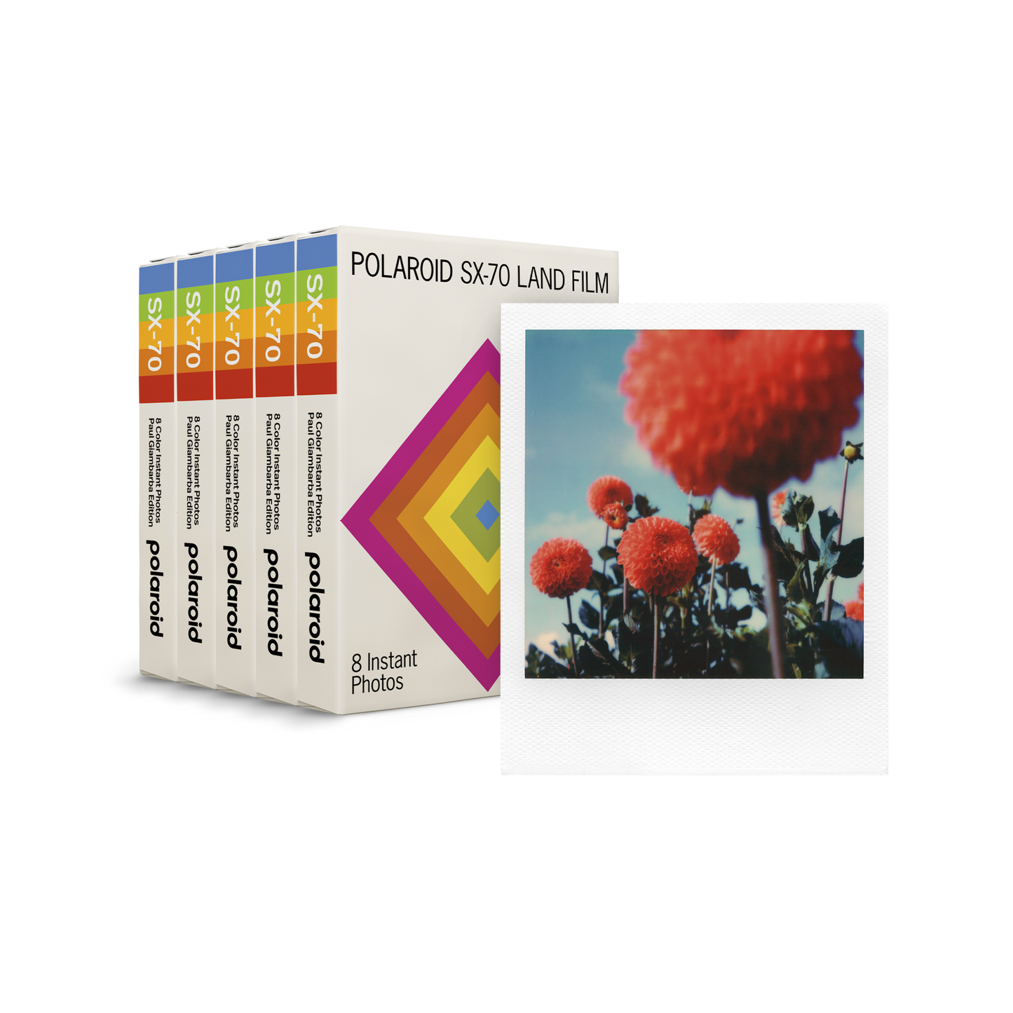 Color SX-70 Film – Paul Giambarba Edition Five Pack