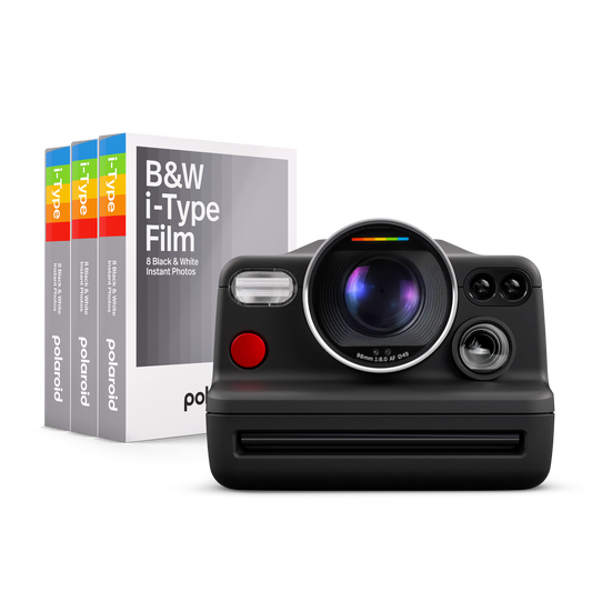 Polaroid I-2 and B&W i-Type Film 3 Pack