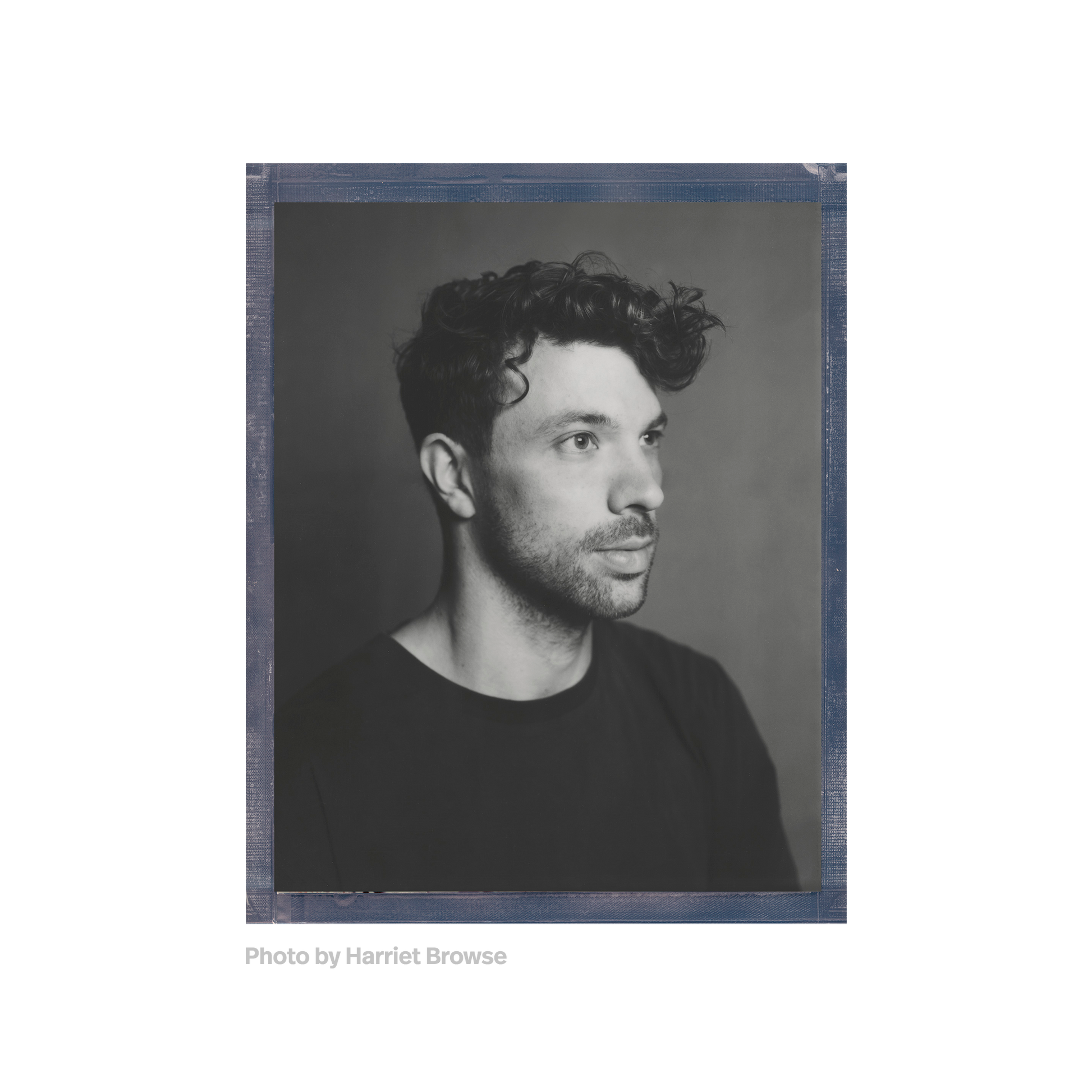 Polaroid 8x10 Black & White Photo