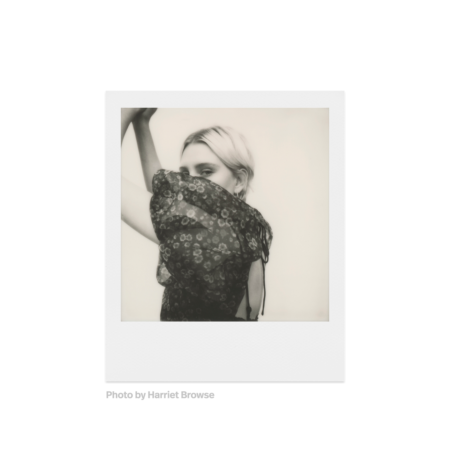 Polaroid B&W i-Type Film Photo